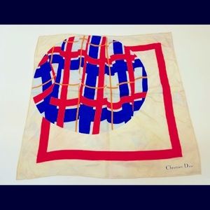 Vintage Christian Dior Silk Scarf
